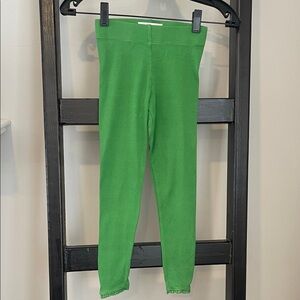 Mini Boden green leggings size 7-8